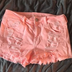 Pink American Eagle shorts